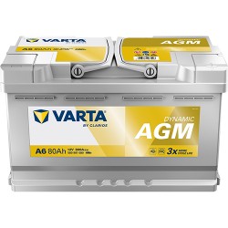 Battery VARTA A6 12V 80Ah 800A AGM